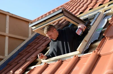 Pose de fenêtres de toit Velux à Barnay